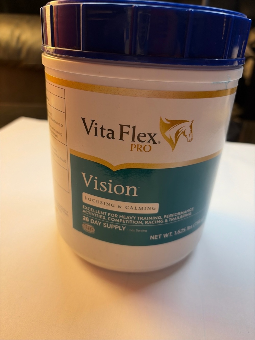 Vita Flex PRO Vision Focusing & Calming Horse Supplement 1.625 lbs 26 Day Supply